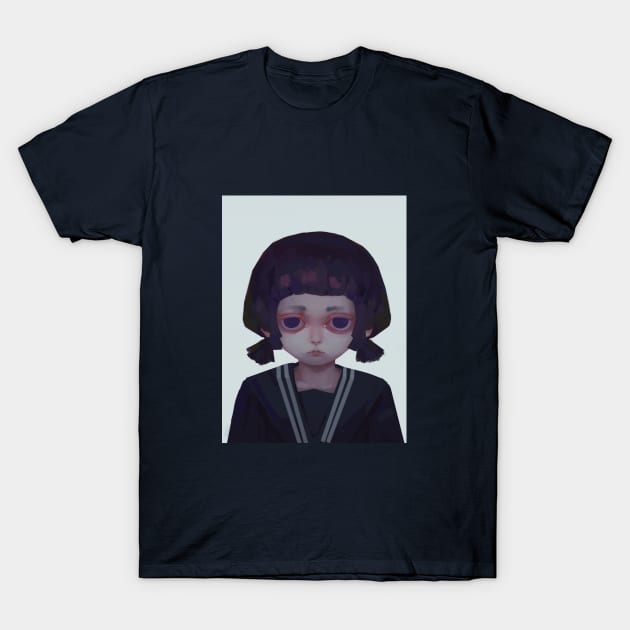 schoolgirl T-Shirt by cokyfish